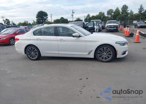 2020 BMW 530I из США, поврежденный, VIN WBAJR3C01LWW69450